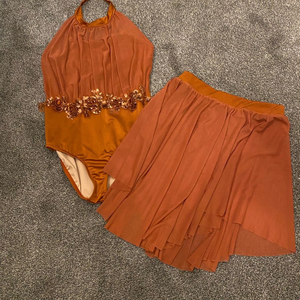 Girls two piece costume
